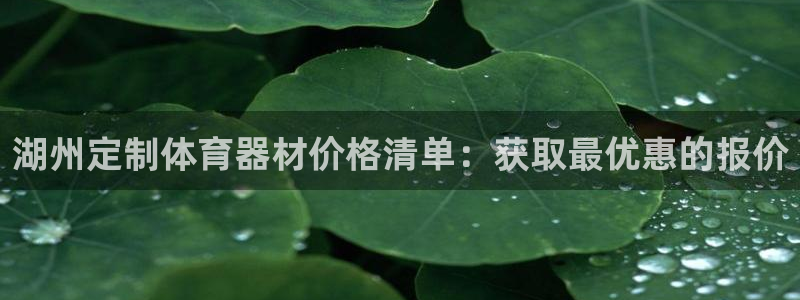 耀世娱乐间7O777：湖州定制体育器材价格清单：获取