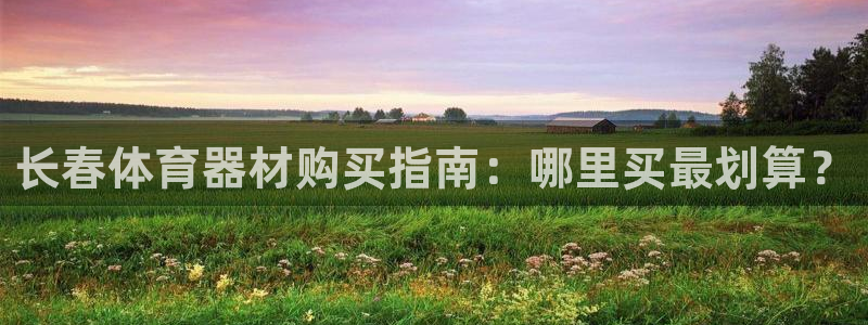 耀世集团做什么的：长春体育器材购买指南：哪里买最划算