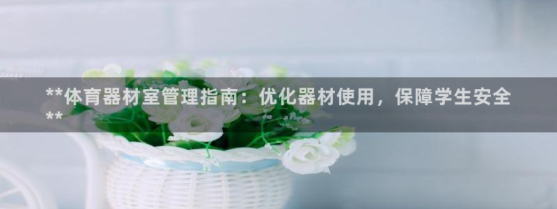 耀世平台注册链接怎么弄：**体育器材室管理指南：优化