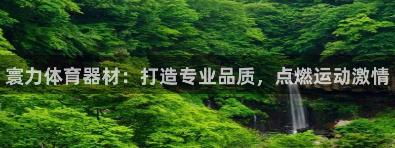 耀世平台注册登录：寰力体育器材：打造专业品质，点燃运