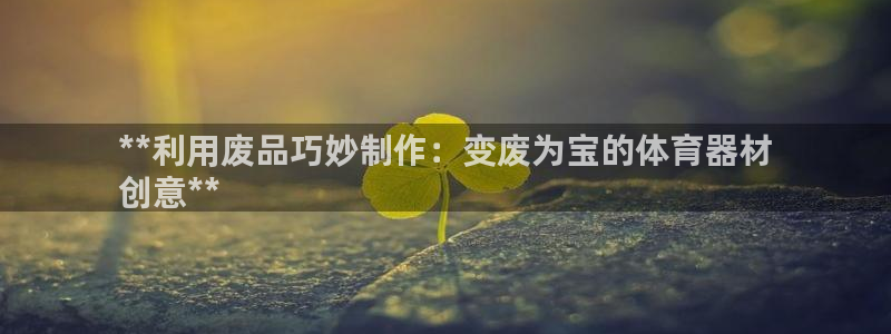 耀世开启什么意思：**利用废品巧妙制作：变废为宝的体