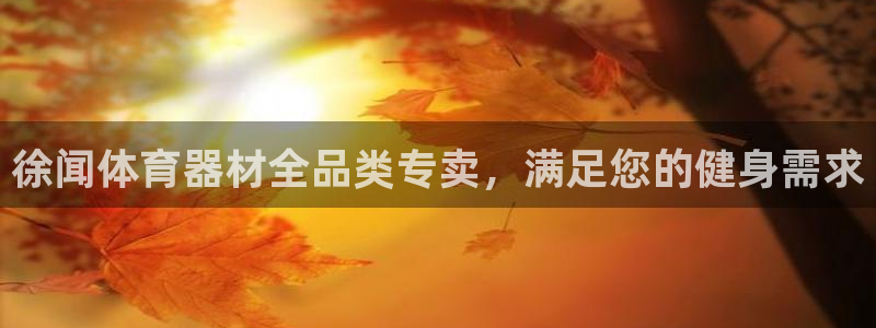 耀世平台升 5O6917 平台：徐闻体育器材全品类专