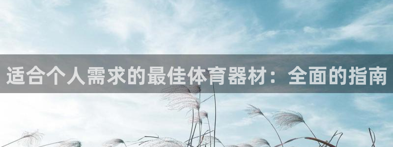 耀世国际平台正规吗：适合个人需求的最佳体育器材：全面