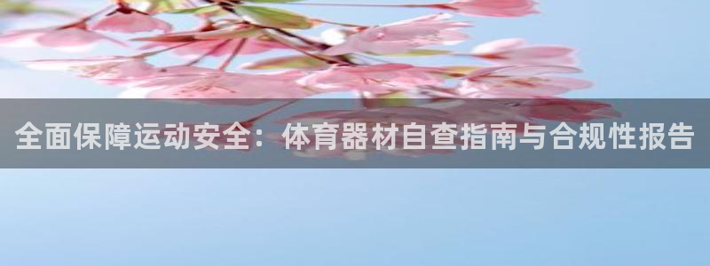 耀世娱乐出款快吗：全面保障运动安全：体育器材自查指南与合规性