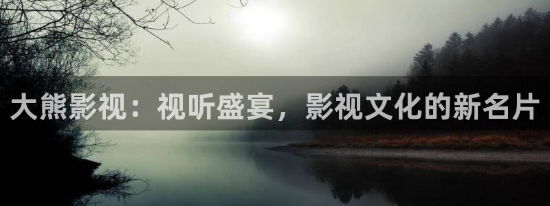 免费羞羞影院：大熊影视：视听盛宴，影视文化的新名片
